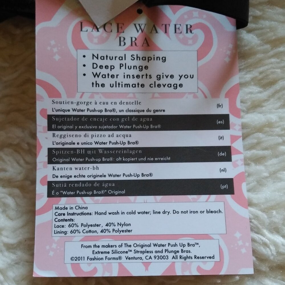 Lacy water push-up - Picture 6 of 7